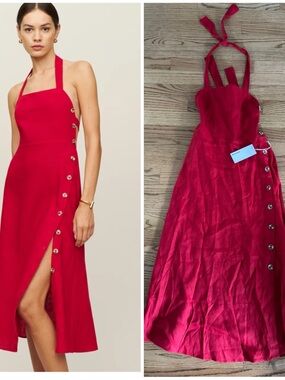 Reformation women’s linen dress